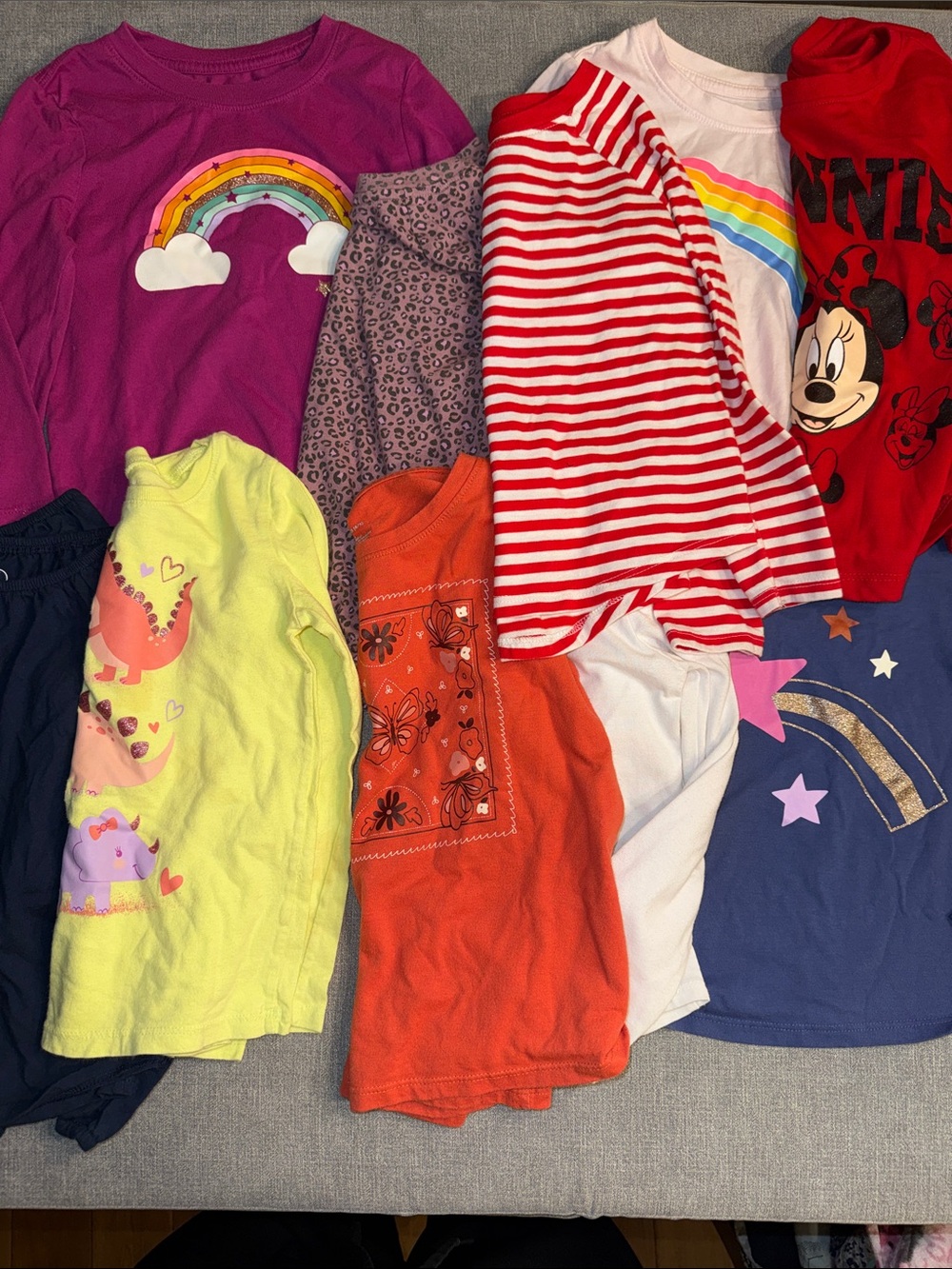 Girls 4T Long Sleeve Top Lot